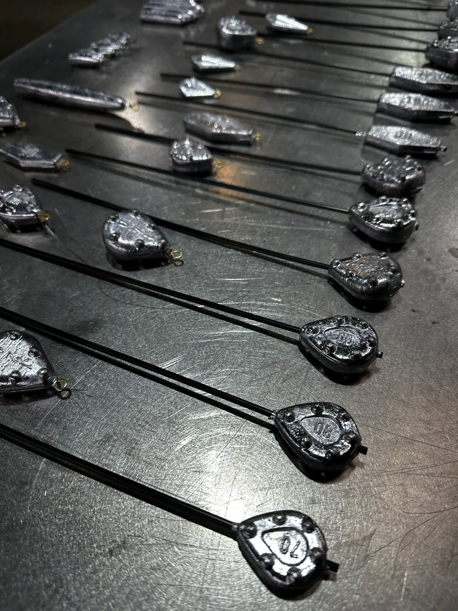 Greutati din plumb pentru pescuit - exemplu 2